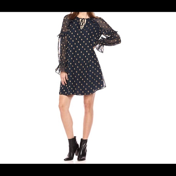 Lark & Ro Dresses & Skirts - {Lark & Ro} Women's Ruffle Sleeve Shift Dress